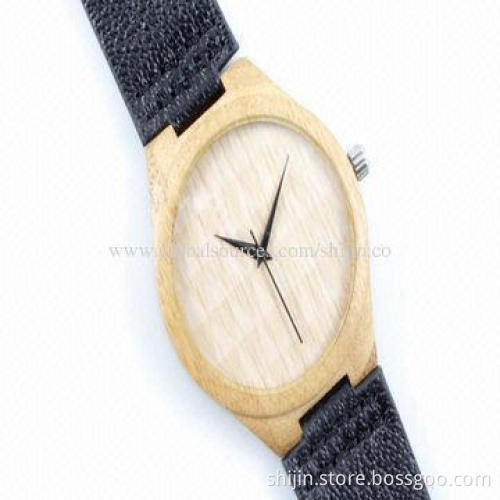 Cheap bamboo wooden watch for lovers 2014